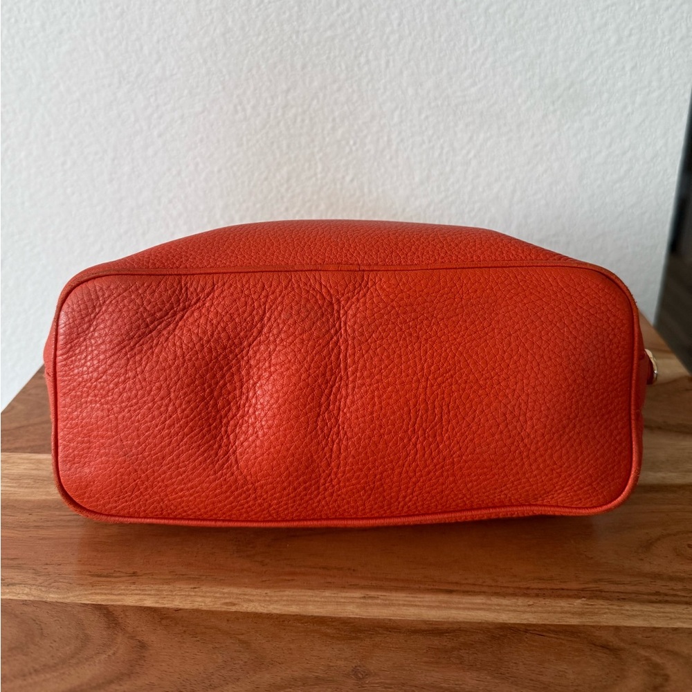 FIRM - Bottega Veneta Orange Hobo style Leather Purse - Picture 6 of 12